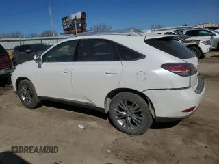 2013 Lexus RX 450h with VIN JTJBC1BA4D2437969, listed as a Copart auction lot 48667865 with 137,227 mi miles and Salvage Title. Bid and sale history available at DreamBid. Image 2.