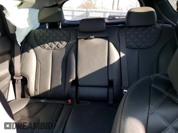 2021 Hyundai Santa Fe Hybrid Limited with VIN KM8S5DA18MU012948, listed as a Copart auction lot 80180013 with 24,942 mi miles. Bid and sale history available at carsss.com. Image 10.