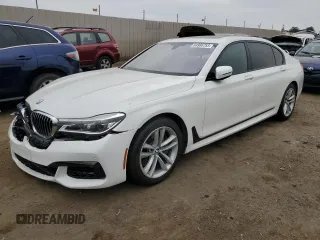 2016 BMW 7 Series 750i with VIN WBA7F0C50GGL99642, listed as a Copart auction lot 64986753 with 69,531 mi miles. Bid and sale history available at carsss.com. Image 1.