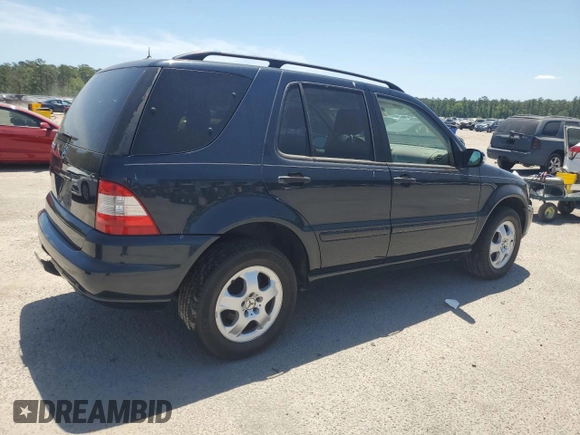 2004 Mercedes-Benz M 350 with VIN 4JGAB57EX4A501504, listed as a Copart auction lot 55389015 with 156,361 mi miles and Clean Title. Bid and sale history available at carsss.com. Image 3.