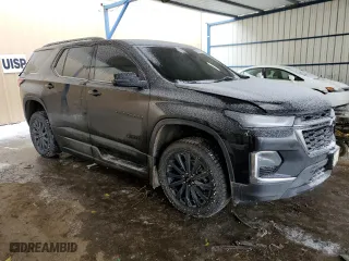 2022 Chevrolet Traverse RS with VIN 1GNERJKWXNJ107875, listed as a Copart auction lot 45517095 with 41,572 mi miles and Salvage Title. Bid and sale history available at carsss.com. Image 4.