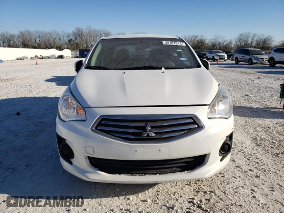 2018 Mitsubishi Mirage G4 ES with VIN ML32F3FJXJHF10423, listed as a Copart auction lot 38781514 with 105,034 mi miles. Bid and sale history available at carsss.com. Image 5.