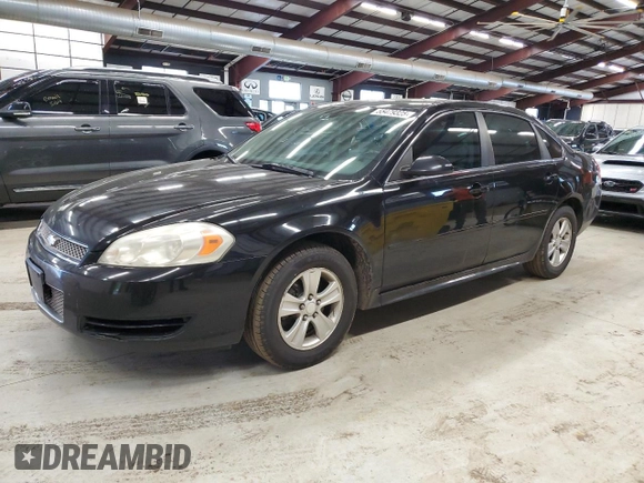 2014 Chevrolet Impala LS with VIN 2G1WA5E31E1112222, listed as a Copart auction lot 55479325 with 213,634 mi miles and Salvage Title. Bid and sale history available at DreamBid. Image 1.