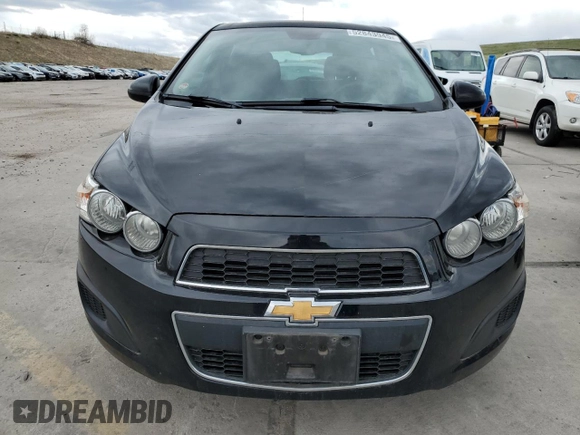 2012 Chevrolet Sonic LT with VIN 1G1JC6SB7C4200604, listed as a Copart auction lot 52843945 with 101,039 mi miles and Salvage Title. Bid and sale history available at carsss.com. Image 5.