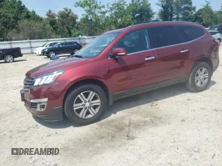 2016 Chevrolet Traverse LT with VIN 1GNKRHKD9GJ252807, listed as a Copart auction lot 61719855 with 70,436 mi miles and Salvage title. Bid and sale history available at DreamBid. Image 1.