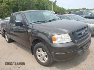 2005 Ford F-150 STX with VIN 1FTRX12W65FB05981, listed as a IAAI auction lot 42427266 with 158,579 mi miles and . Bid and sale history available at DreamBid. Image 1.