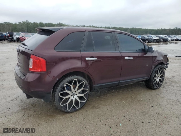 2011 Ford Edge SE with VIN 2FMDK3GC4BBB00550, listed as a Copart auction lot 48458185 with 301,406 mi miles and Salvage Title. Bid and sale history available at carsss.com. Image 3.