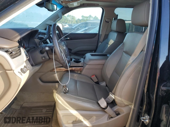 2015 GMC Yukon SLT with VIN 1GKS2BKC9FR118305, listed as a Copart auction lot 73833994 with 0 mi miles and Salvage Title. Bid and sale history available at carsss.com. Image 7.
