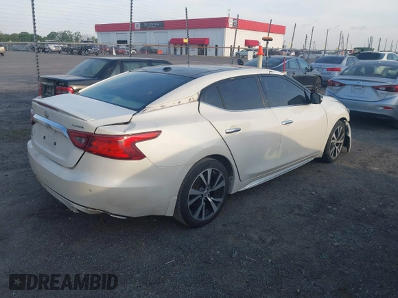 2017 Nissan Maxima S with VIN 1N4AA6AP2HC367322, listed as a IAAI auction lot 42012073 with 116,497 mi miles and . Bid and sale history available at DreamBid. Image 4.