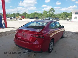 2021 Hyundai Accent SE with VIN 3KPC24A69ME131233, listed as a IAAI auction lot 41676819 with 88,476 mi miles and . Bid and sale history available at DreamBid. Image 4.