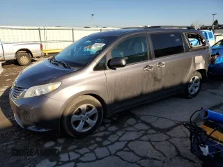 2016 Toyota Sienna LE AAS with VIN 5TDKK3DC0GS715750, listed as a Copart auction lot 46552745 with 151,496 mi miles and Salvage Title. Bid and sale history available at carsss.com. Image 1.