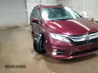 2018 Honda Odyssey EX-L with VIN 5FNRL6H79JB097107, listed as a Copart auction lot 50604315 with 78,093 mi miles and Salvage Title. Bid and sale history available at carsss.com. Image 14.