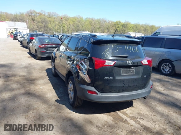 2013 Toyota RAV4 LE with VIN 2T3ZFREV0DW042846, listed as a IAAI auction lot 42059691 with 183,616 mi miles and . Bid and sale history available at DreamBid. Image 3.