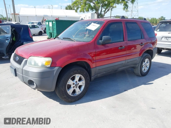 2007 Ford Escape XLT with VIN 1FMYU03197KA34105, listed as a IAAI auction lot 41888661 with 174,717 mi miles and . Bid and sale history available at DreamBid. Image 2.