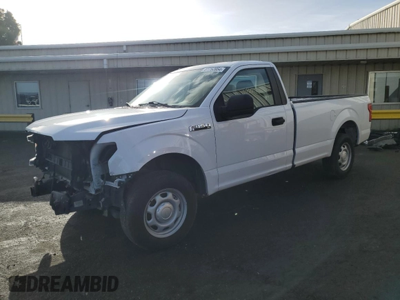 2019 Ford F-150 XL with VIN 1FTMF1CB9KKE81876, listed as a Copart auction lot 81753954 with 35,535 mi miles and Salvage title. Bid and sale history available at DreamBid. Image 1.