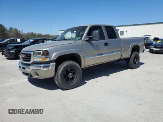 2003 GMC Sierra 2500HD SLE z VIN 1GTHK29113E118134, wystawiony jako Copart lot #48424965 z przebiegiem Nie podano mil oraz Szkoda całkowita • Salvage title. Historia ofert i sprzedaży dostępna na DreamBid. Obrazek 1.