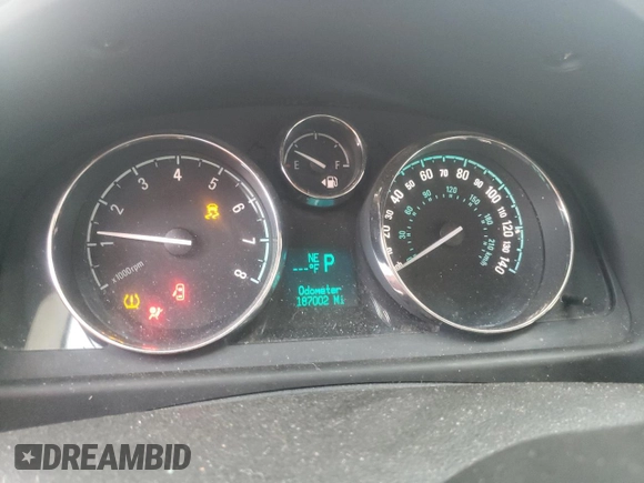 2012 Chevrolet Captiva Sport LTZ with VIN 3GNFL4E53CS587005, listed as a Copart auction lot 80033524 with 187,002 mi miles and Salvage Title. Bid and sale history available at DreamBid. Image 9.