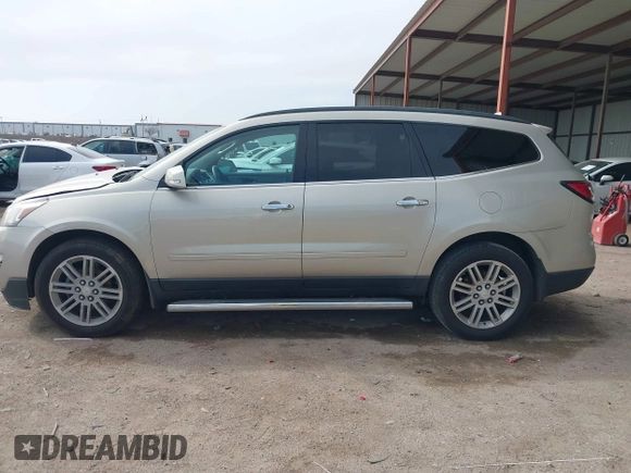 2015 Chevrolet Traverse LT with VIN 1GNKVGKD1FJ295946, listed as a IAAI auction lot 41519933 with 156,997 mi miles and . Bid and sale history available at DreamBid. Image 14.