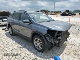 2019 GMC Terrain SLE z VIN 3GKALMEV3KL154073, wystawiony jako Copart lot #54871745 z przebiegiem 55 630 mil mil oraz Szkoda całkowita • Salvage title. Historia ofert i sprzedaży dostępna na DreamBid. Obrazek 4.