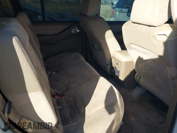2005 Nissan Pathfinder SE with VIN 5N1AR18W75C711706, listed as a IAAI auction lot 41233134 with 182,952 mi miles and . Bid and sale history available at DreamBid. Image 8.