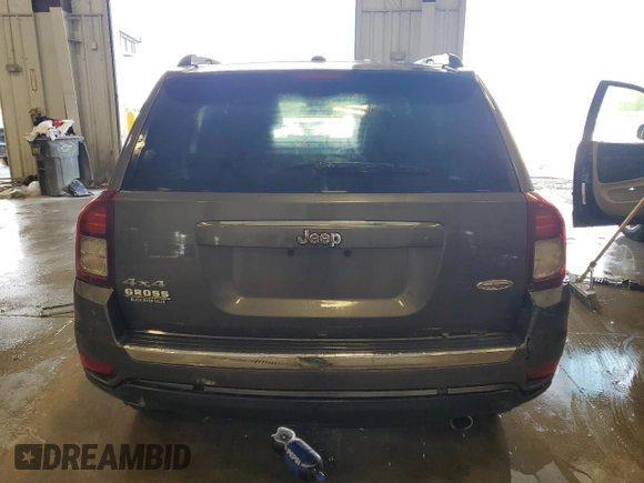 2017 Jeep Compass High Altitude with VIN 1C4NJDEB6HD152471, listed as a Copart auction lot 57475915 with 112,630 mi miles and Clean title. Bid and sale history available at DreamBid. Image 6.
