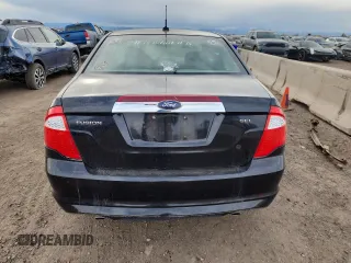 2012 Ford Fusion SEL with VIN 3FAHP0JG6CR146228, listed as a Copart auction lot 48586075 with 97,456 mi miles and Clean Title. Bid and sale history available at carsss.com. Image 6.