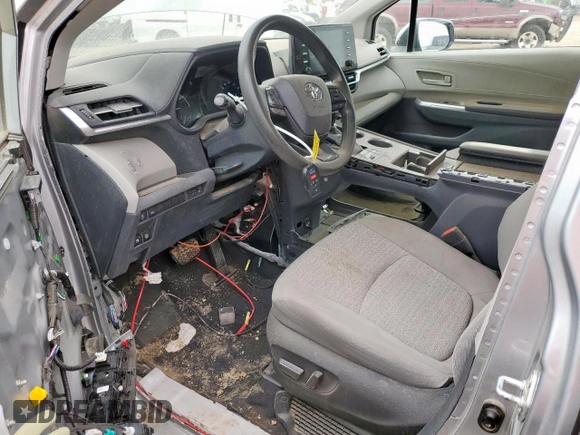 2022 Toyota Sienna LE с VIN 5TDKSKFC0NS065578, выставлен на аукционе Copart как лот 56146395 с пробегом 326 818 миль миль и Чистый • Clean title. История ставок и продаж доступна на DreamBid. Изображение 7.