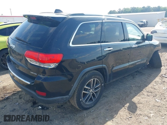 2018 Jeep Grand Cherokee Limited with VIN 1C4RJEBG7JC397668, listed as a IAAI auction lot 42291943 with 138,045 mi miles and . Bid and sale history available at DreamBid. Image 4.