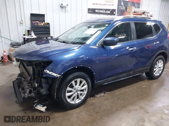 2017 Nissan Rogue SL with VIN 5N1AT2MV2HC857794, listed as a IAAI auction lot 41416670 with 116,554 mi miles. Bid and sale history available at carsss.com. Image 18.