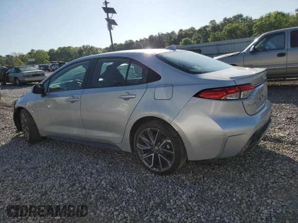 2021 Toyota Corolla SE with VIN 5YFS4MCE3MP090266, listed as a Copart auction lot 52882215 with 43,719 mi miles and Salvage Title. Bid and sale history available at DreamBid. Image 2.