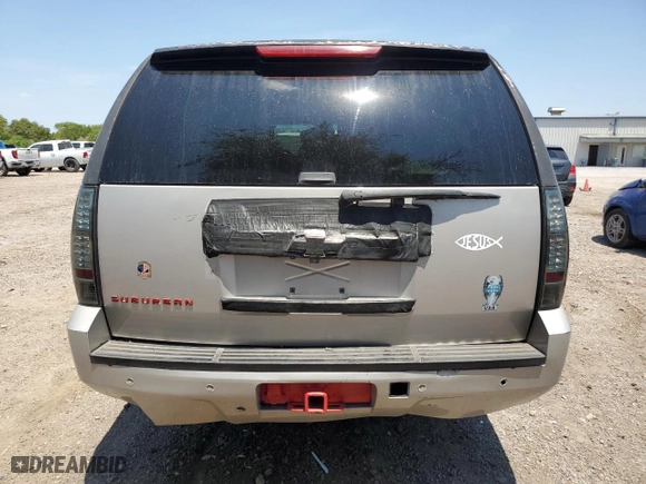 2007 Chevrolet Suburban LT with VIN 3GNFC16J87G107057, listed as a Copart auction lot 68124744 with 282,993 mi miles and Salvage Title. Bid and sale history available at carsss.com. Image 6.
