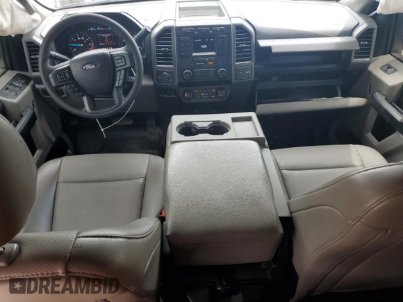 2021 Ford F-250 XL with VIN 1FT7W2BN4MEC34068, listed as a Copart auction lot 56730745 with 53,411 mi miles and Salvage title. Bid and sale history available at DreamBid. Image 8.