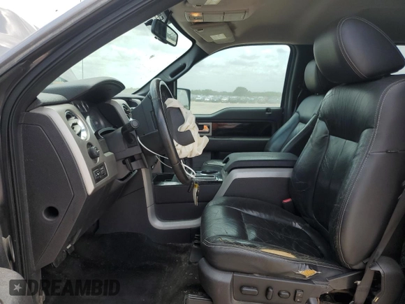 2010 Ford F-150 XL with VIN 1FTFW1EV9AFB85750, listed as a Copart auction lot 54044555 with 205,053 mi miles and Salvage Title. Bid and sale history available at carsss.com. Image 7.