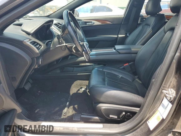 2019 Lincoln MKZ Reserve II with VIN 3LN6L5E93KR617686, listed as a Copart auction lot 59382415 with 53,562 mi miles and Salvage title. Bid and sale history available at DreamBid. Image 7.