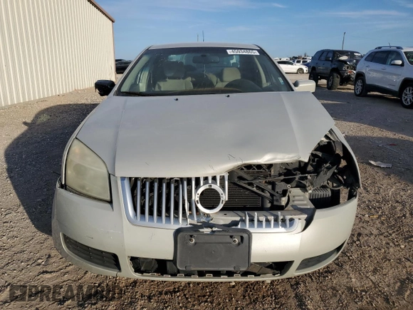 2008 Mercury Milan with VIN 3MEHM07Z48R639021, listed as a Copart auction lot 45934865 with 216,071 mi miles and Salvage Title. Bid and sale history available at carsss.com. Image 5.