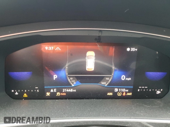 2023 Volkswagen Tiguan SE R-Line Black with VIN 3VV8B7AX2PM108307, listed as a Copart auction lot 43910665 with 21,448 mi miles and Salvage Title. Bid and sale history available at DreamBid. Image 9.