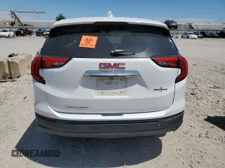 2020 GMC Terrain SLE with VIN 3GKALMEV1LL196758, listed as a Copart auction lot 56225255 with 139,329 mi miles and Salvage title. Bid and sale history available at DreamBid. Image 6.