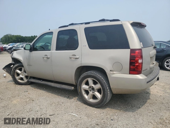2007 Chevrolet Tahoe LTZ with VIN 1GNFC13J47J241194, listed as a Copart auction lot 59099595 with 282,190 mi miles and Clean title. Bid and sale history available at DreamBid. Image 2.