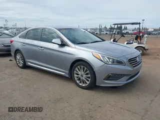 2015 Hyundai Sonata Limited with VIN 5NPE34AF3FH200664, listed as a IAAI auction lot 41870793 with 133,032 mi miles and . Bid and sale history available at carsss.com. Image 1.