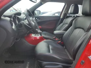 2015 Nissan Juke S with VIN JN8AF5MVXFT552851, listed as a Copart auction lot 52374565 with 45,108 mi miles and Salvage Title. Bid and sale history available at DreamBid. Image 7.