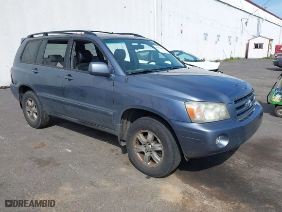 2007 Toyota Highlander w/3rd Row with VIN JTEEP21A670212606, listed as a IAAI auction lot 42053816 with 335,553 mi miles. Bid and sale history available at carsss.com. Image 1.