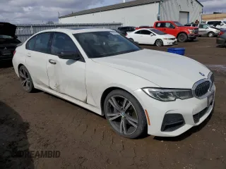 2019 BMW 3 Series 330i xDrive with VIN WBA5R7C51KAJ83334, listed as a Copart auction lot 50067505 with 104,019 mi miles and Clean Title. Bid and sale history available at carsss.com. Image 4.