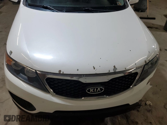 2013 Kia Sorento LX with VIN 5XYKTCA67DG343893, listed as a Copart auction lot 49951445 with 91,981 mi miles and Salvage Title. Bid and sale history available at carsss.com. Image 12.