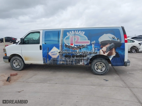 2013 Chevrolet Express Passenger 1LT with VIN 1GAZG1FA2D1176551, listed as a IAAI auction lot 41755208 with 78,045 mi miles. Bid and sale history available at carsss.com. Image 14.
