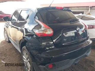 2015 Nissan Juke SV with VIN JN8AF5MV7FT565167, listed as a IAAI auction lot 42366427 with 81,596 mi miles and . Bid and sale history available at DreamBid. Image 3.
