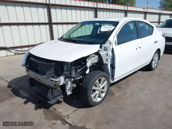 2017 Nissan Versa Sedan SV with VIN 3N1CN7AP9HL869944, listed as a IAAI auction lot 41829971 with 81,825 mi miles. Bid and sale history available at carsss.com. Image 22.