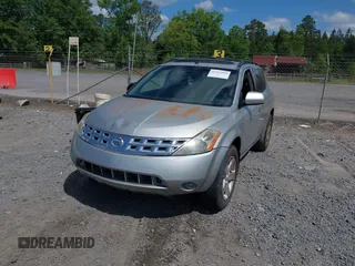 2004 Nissan Murano SL with VIN JN8AZ08T04W214583, listed as a IAAI auction lot 42142039 with 283,331 mi miles and . Bid and sale history available at carsss.com. Image 2.