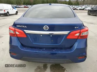 2019 Nissan Sentra SV with VIN 3N1AB7AP9KY215293, listed as a Copart auction lot 88213525 with 48,725 mi miles and Salvage Title. Bid and sale history available at DreamBid. Image 6.