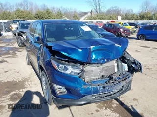 2020 Chevrolet Equinox LT with VIN 2GNAXUEV6L6185542, listed as a IAAI auction lot 41409792 with 56,533 mi miles and . Bid and sale history available at DreamBid. Image 1.