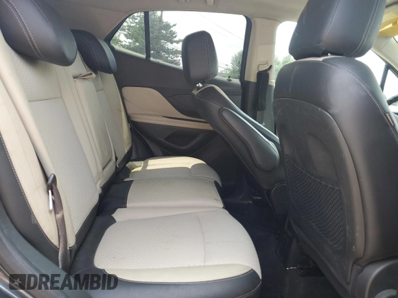 2017 Buick Encore Preferred z VIN KL4CJASBXHB058478, wystawiony jako Copart lot #60309155 z przebiegiem 74 011 mil mil oraz Szkoda całkowita • Salvage title. Historia ofert i sprzedaży dostępna na DreamBid. Obrazek 11.